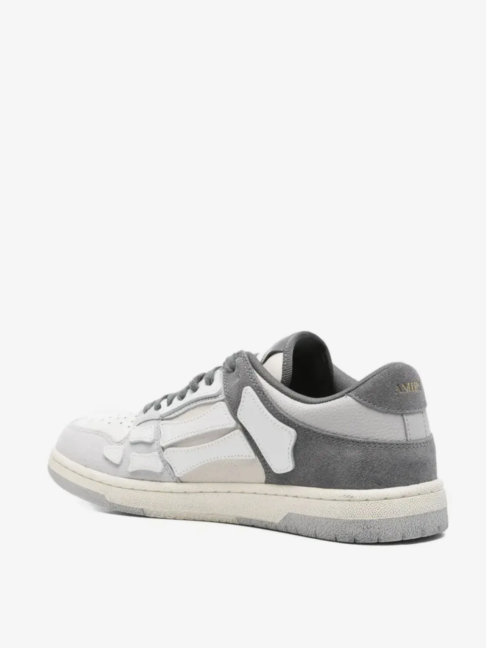 Dsw Slip On Sneakers AMIRI - Men Distressed Skel Top Low Sneakers