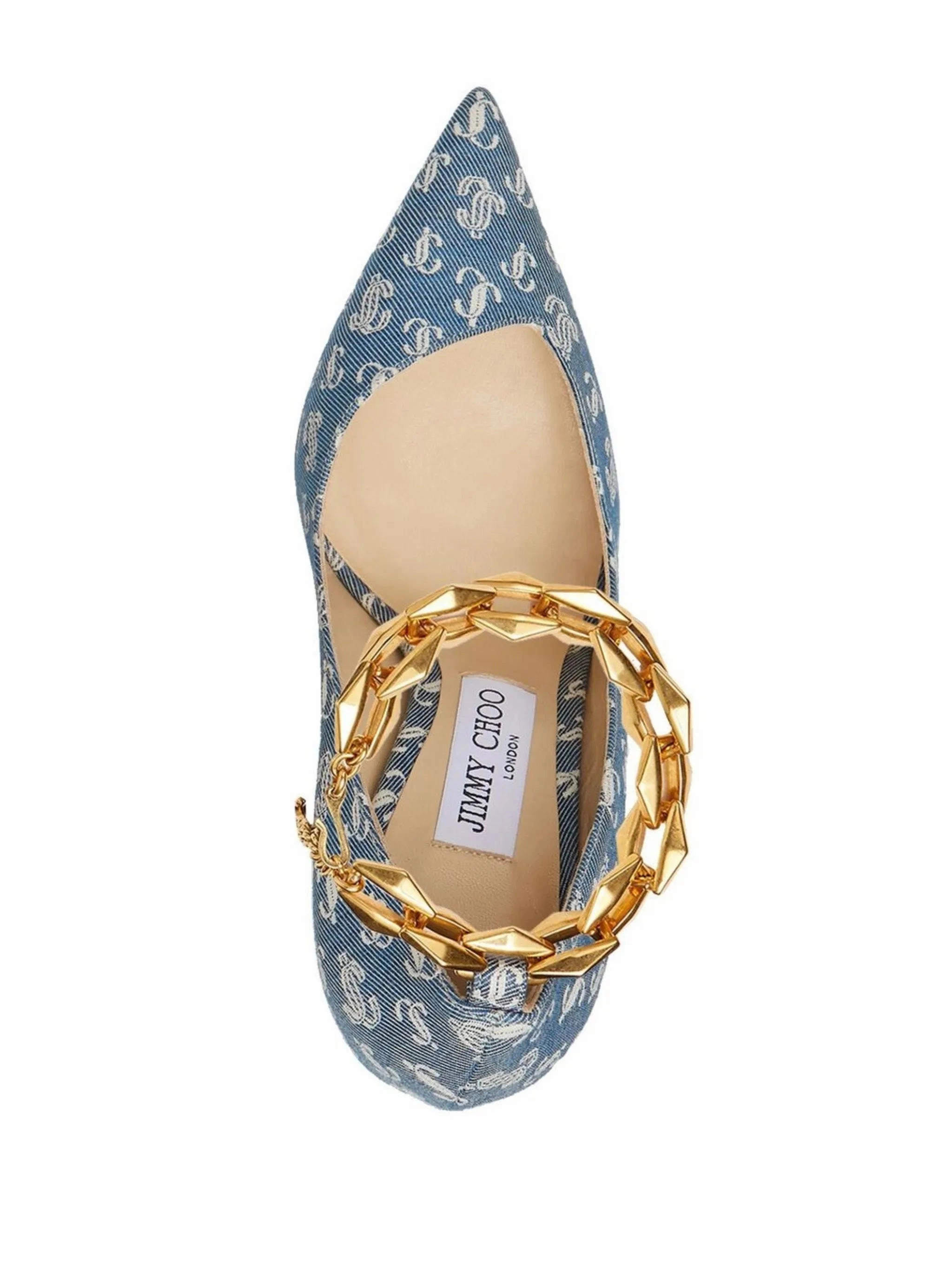 all-over logo-print pumps Trampled By High Heels