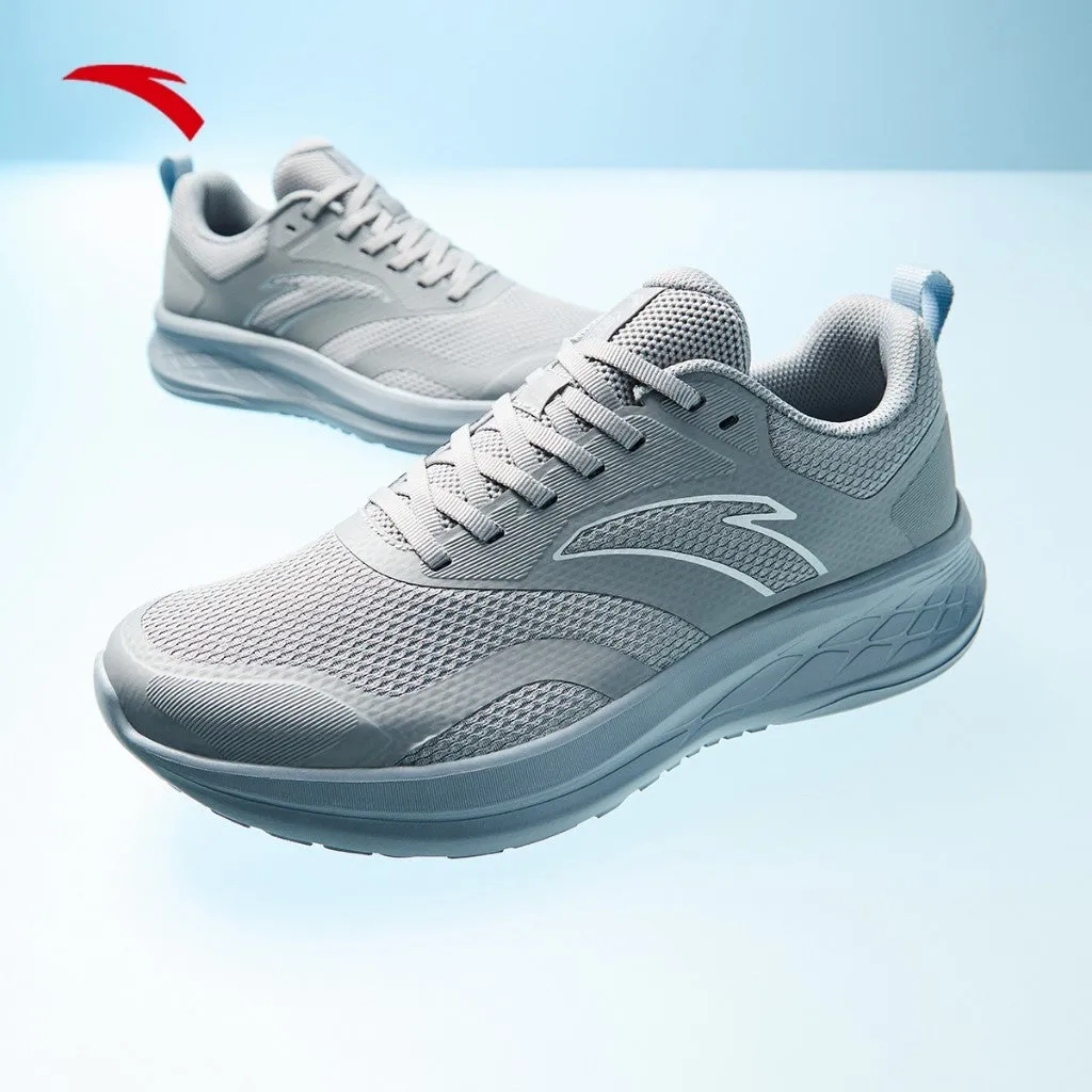 ANTA Men Easy Run Running Shoes 1124A5577-1 (Kasut Larian) Running Shoes Good For Supination