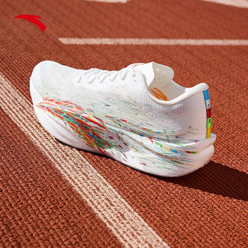 ANTA Men Running Shoes C202 6 1125B5575-1 -Papyrus White/Lightning Orange/Light Grass Green (Kasut Larian Lelaki) Free Flyknit 2018 Running Shoes