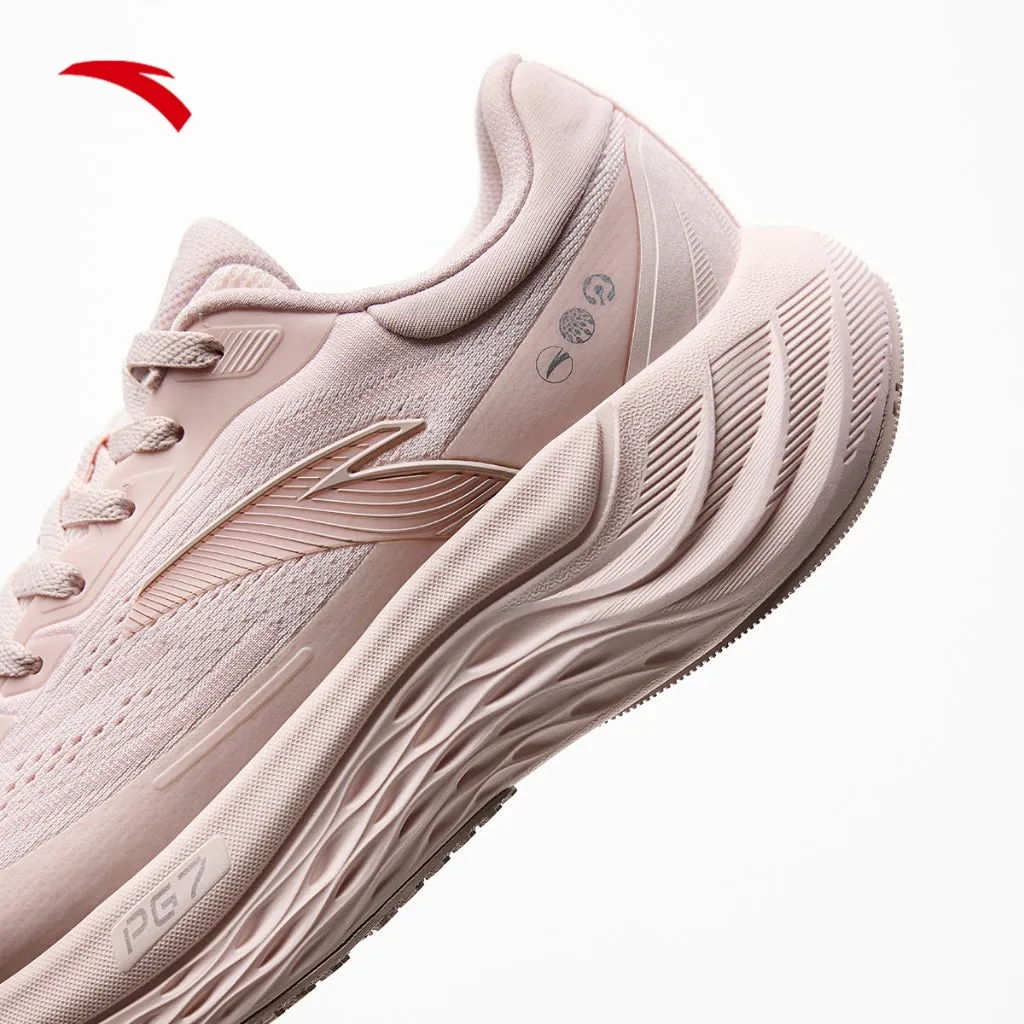 ANTA Women PG7 Journey Running Shoes 1224E5546-2 -White/Grey (Kasut Larian/Kasut Joging Perempuan) Best Running Shoes For The Snow