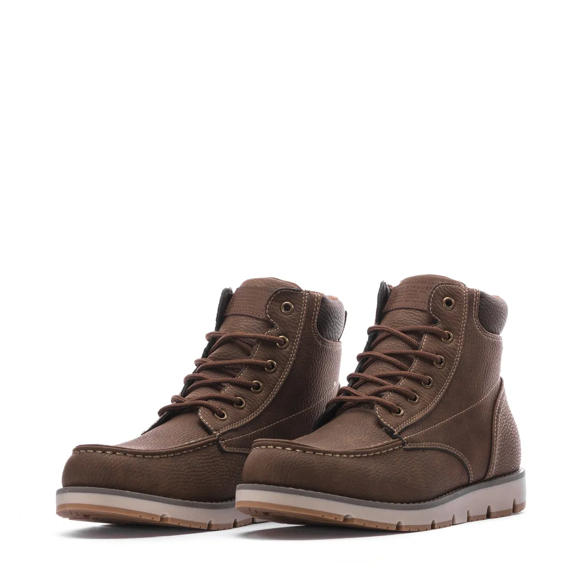 Tall Brown Boots Dean Wax - Mens