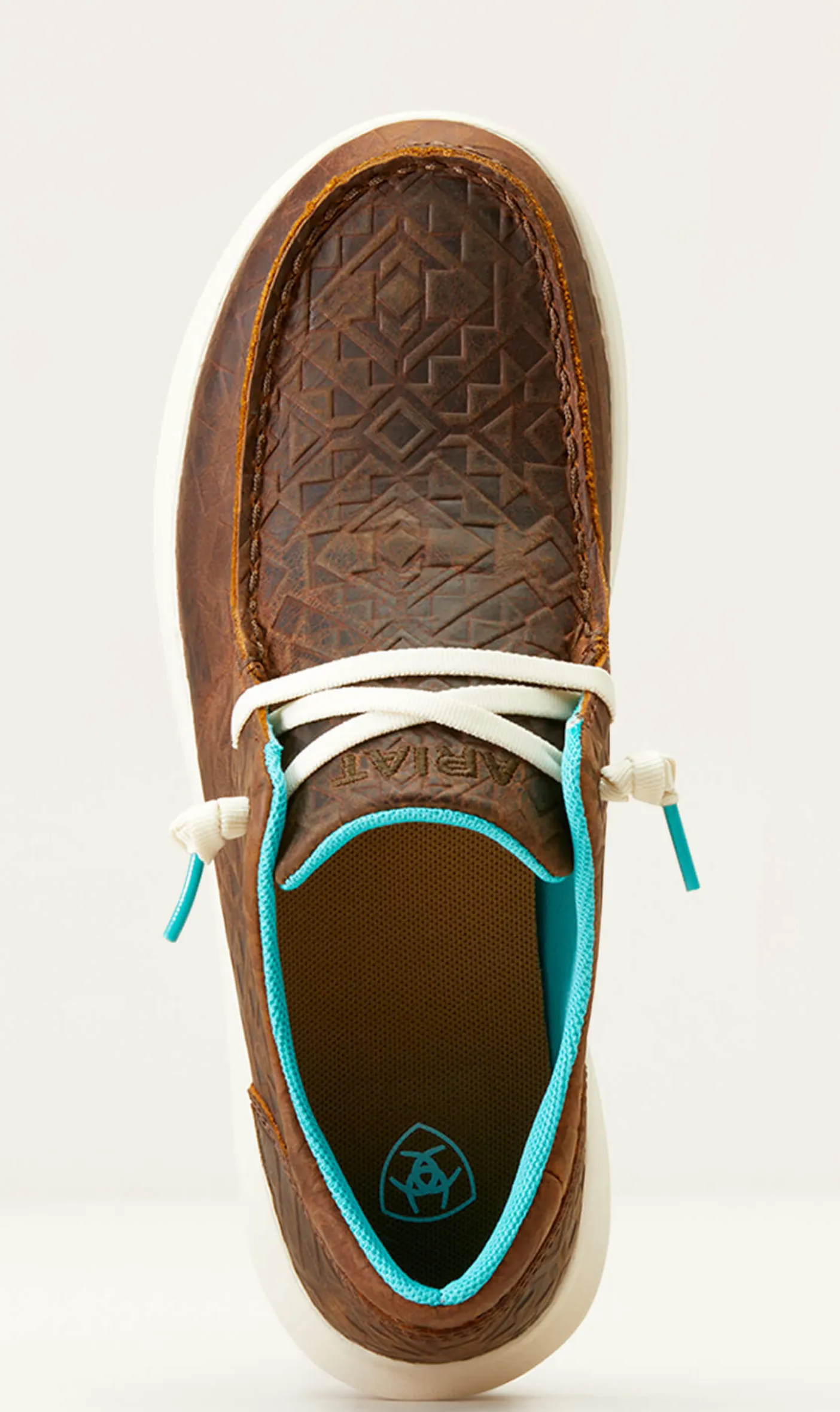 Ariat Hilo Loafers- Brown Blanket Emboss Lined Vs Unlined Loafers