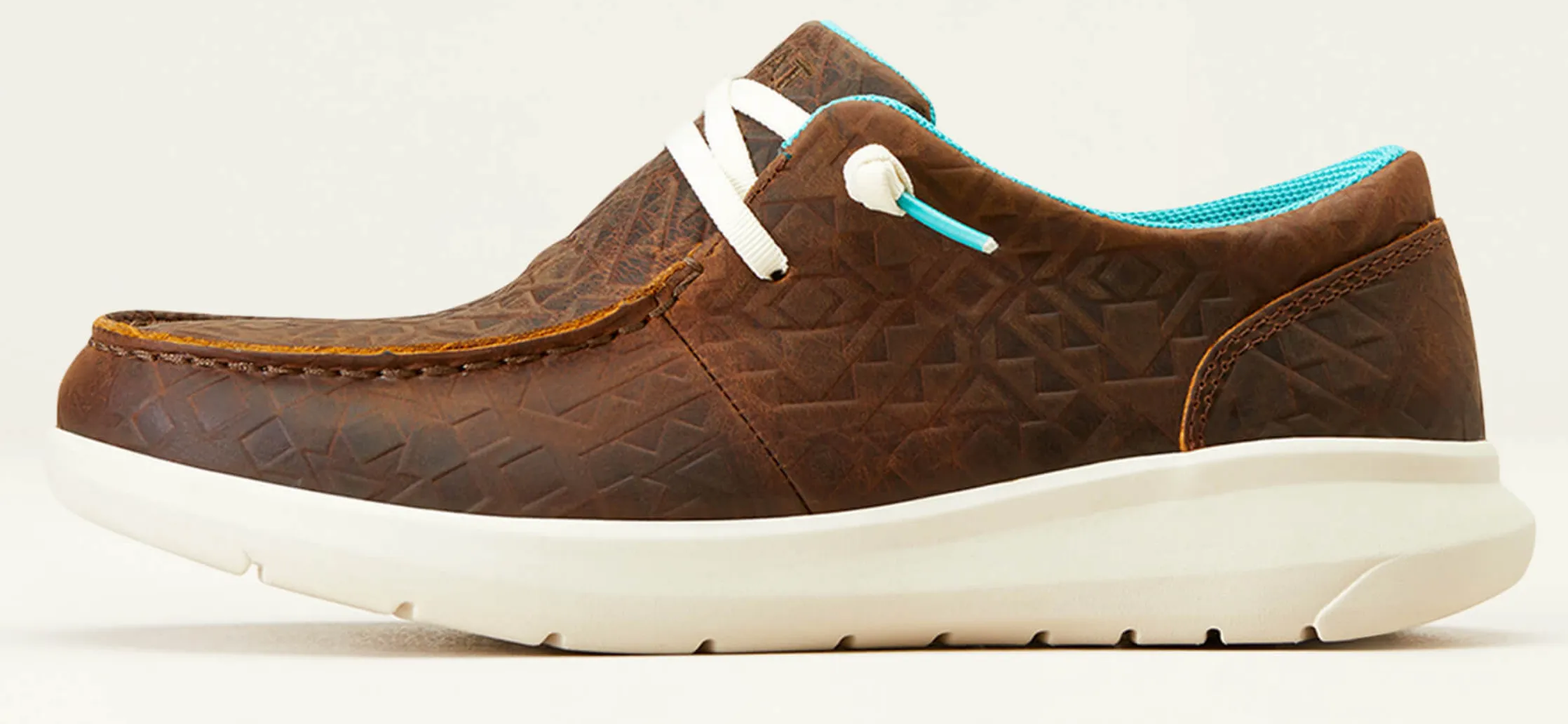 Cheetah Print Loafers Ariat Hilo Loafers- Brown Blanket Emboss