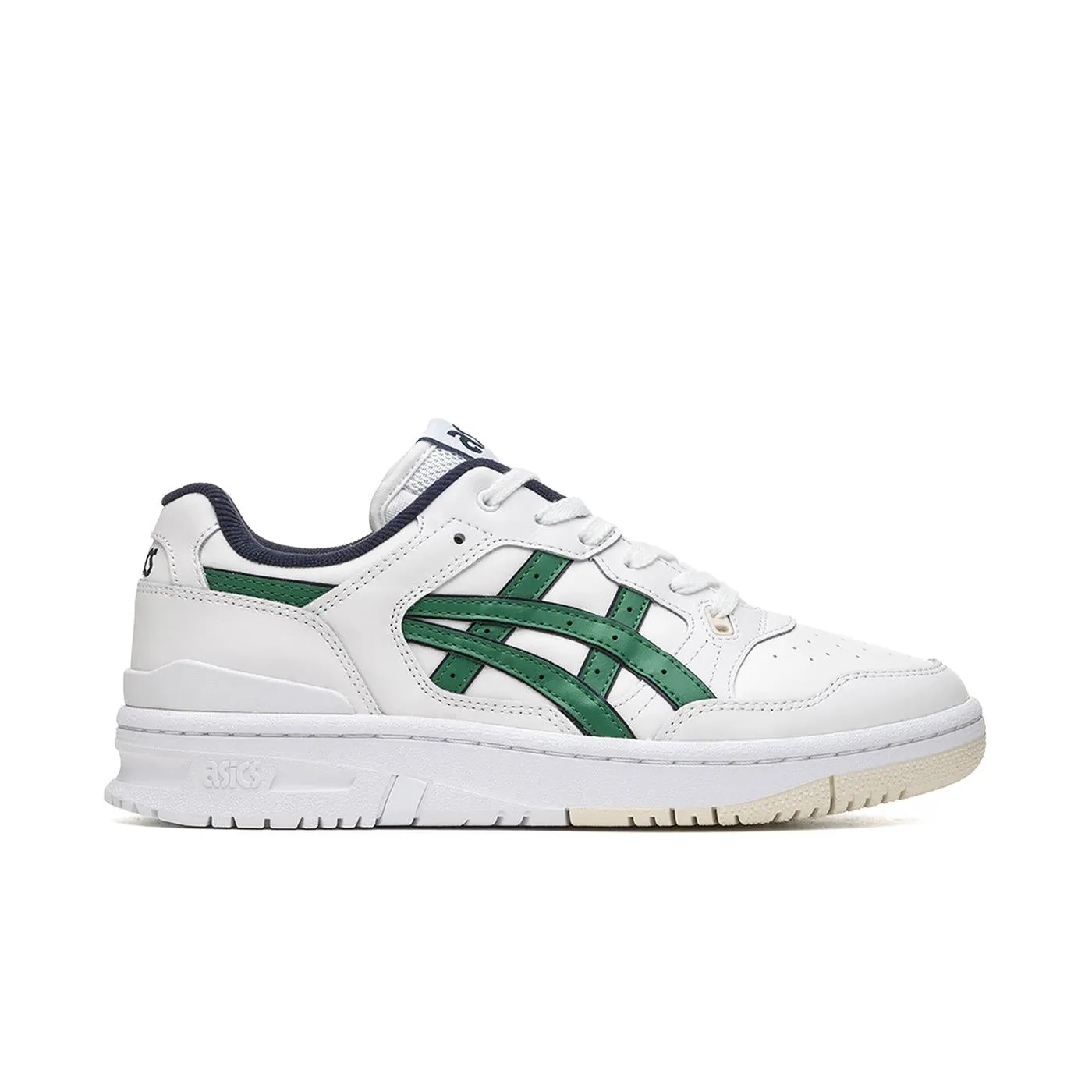Asics Novak Tennis Shoes Asics EX89 White/Shamrock Green