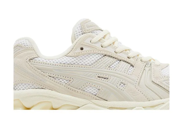 Wide Asics Shoes ASICS Gel-Kayano 14 White Smoke Grey (Women's)