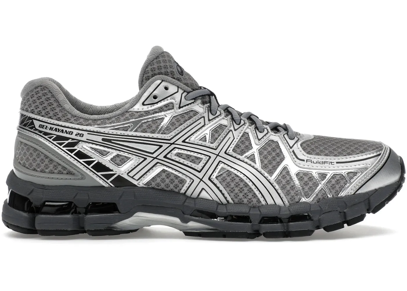 Asics Everyday Comfort Shoes ASICS Gel-Kayano 20 Gravel Pure Silver