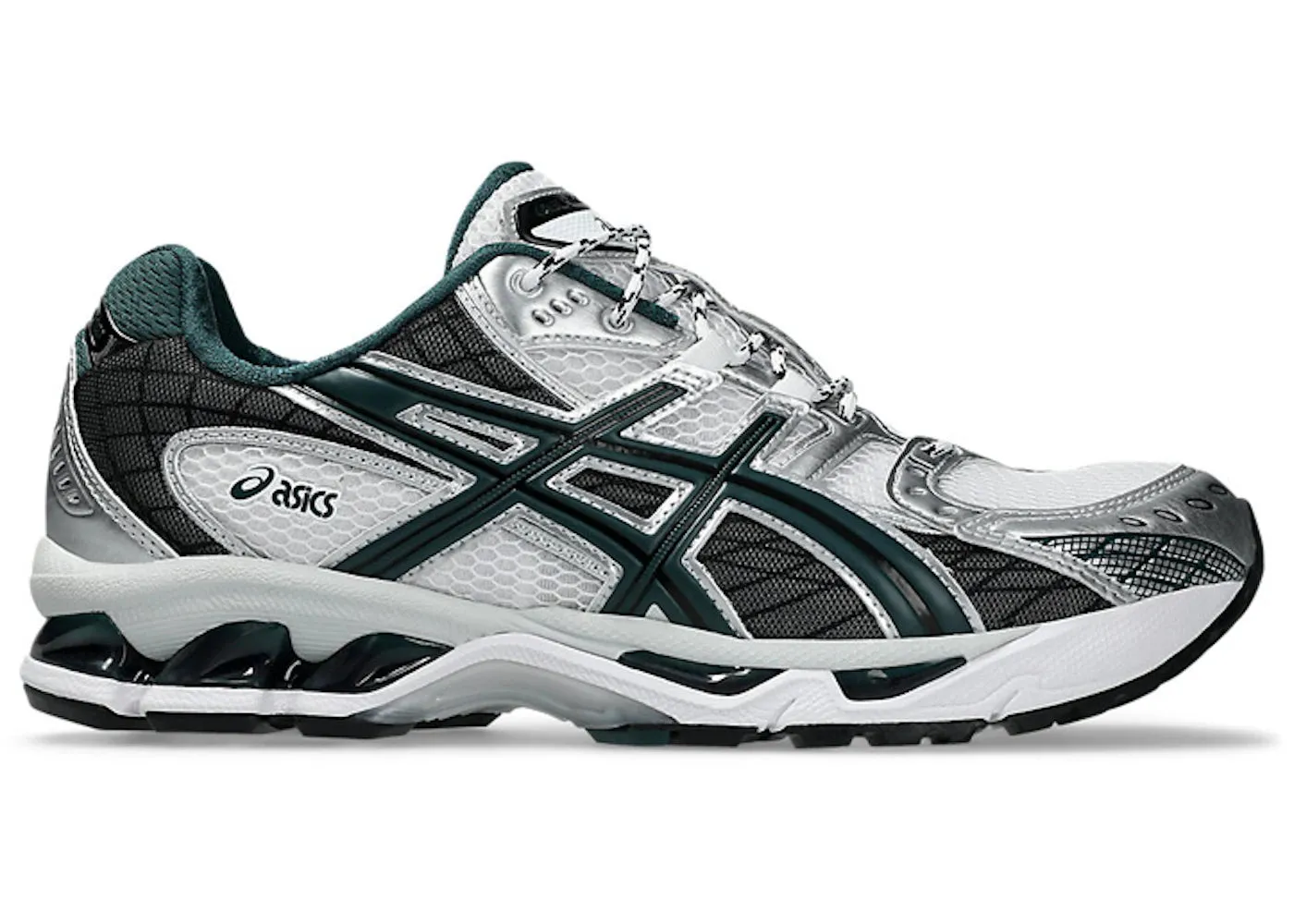 ASICS Gel-Nimbus 10.1 White Saxon Green Asics Waterproof Running Shoes