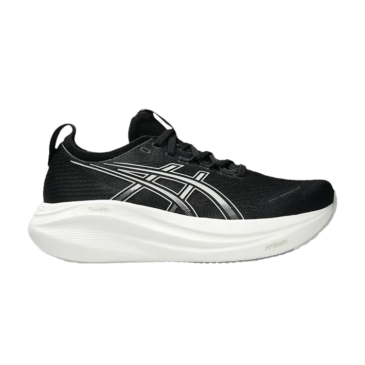 Asics Running Sneakers Shoes ASICS Gel-Nimbus 27 Black Lake Grey (Women's)