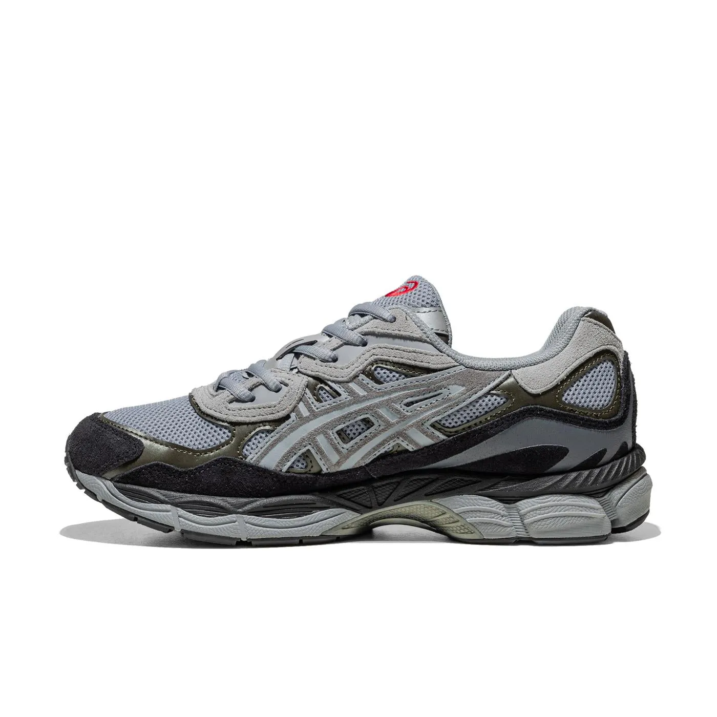 Asics Gel-NYC Gravel/Black Asics Flat Foot Shoes