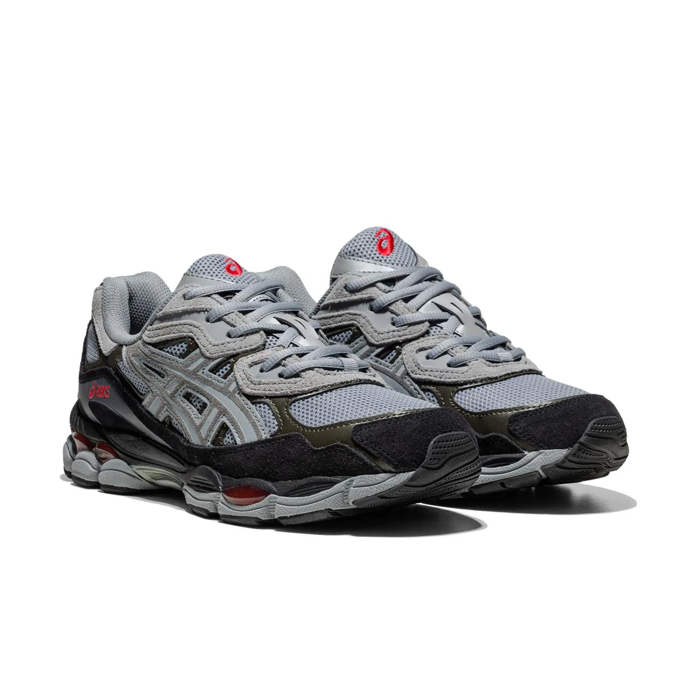 Asics Gel-NYC Gravel/Black Asics Flat Bottom Shoes