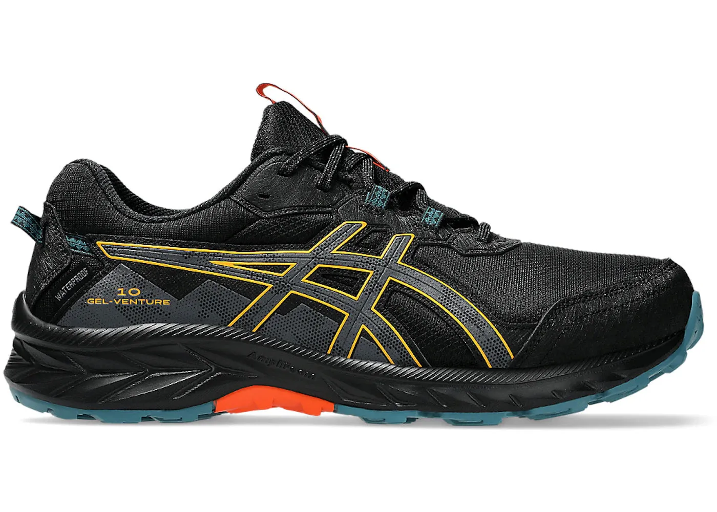 ASICS Gel-Venture 10 WP Black Carrier Grey Asics Gel-kayano Ace Spikeless Golf Shoes