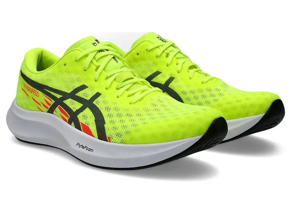 ASICS Hyper Speed 4 Mens - Safety Yellow / Black Asics Shoe Width B Or D