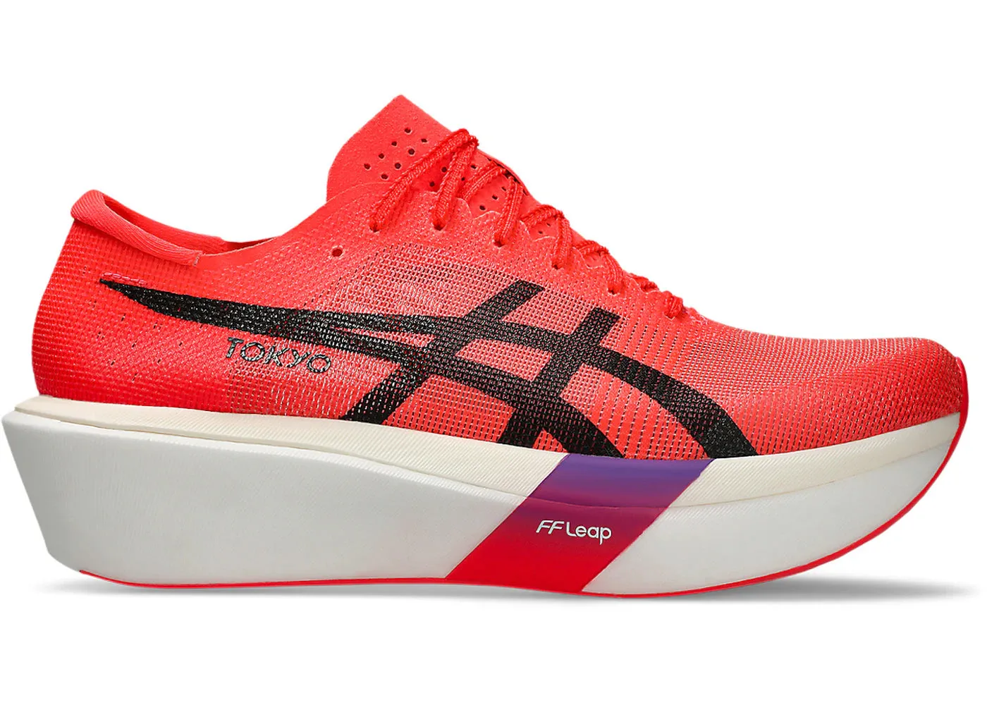 Asics Retro Running Shoes ASICS Metaspeed Sky Tokyo Flash Red Black