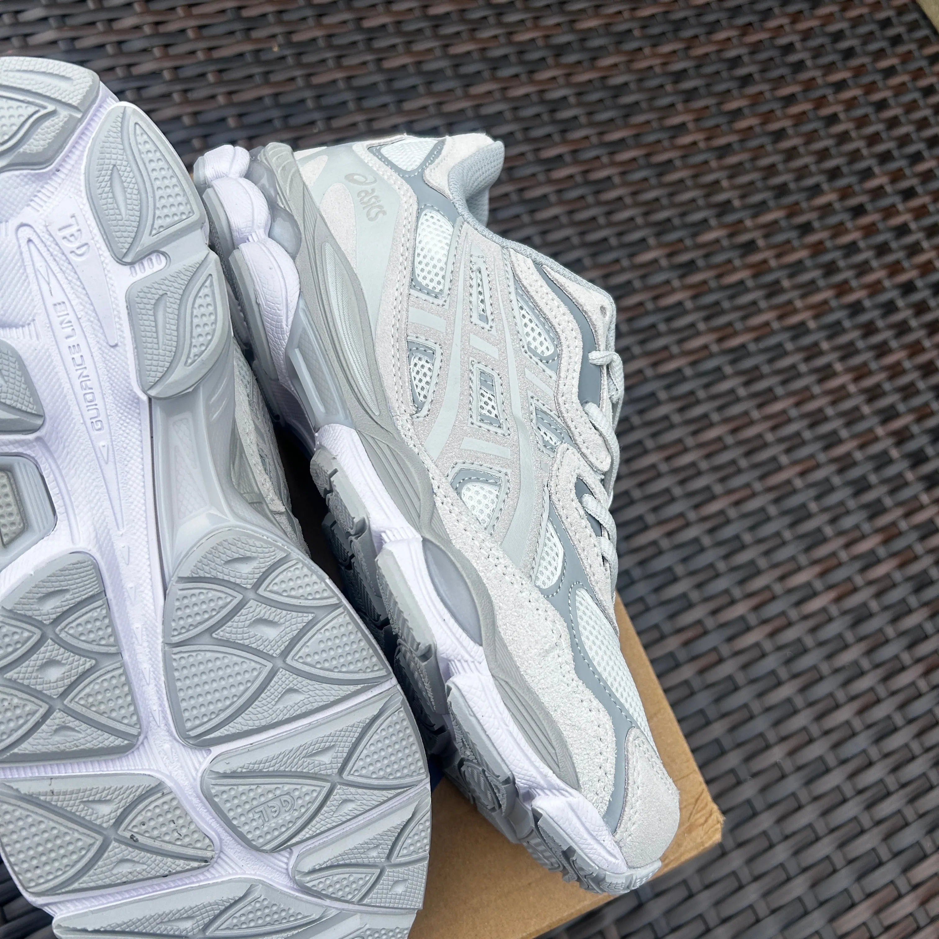 ASICS GEL-NYC Cream Cloud Grey Coolest Asics Shoes