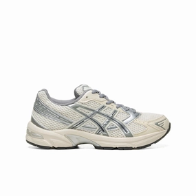 Asics Gel-1130 Cream/Clay Grey Cricket Shoes Asics