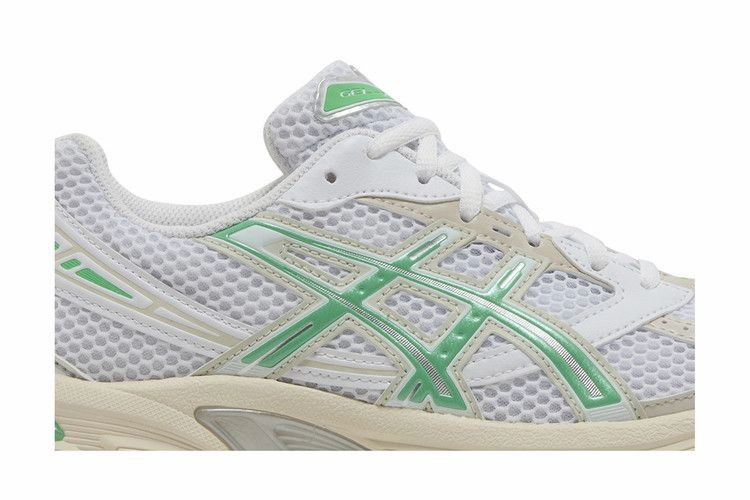 Asics Running Shoes For Overpronation ASICS Gel-1130 White Malachite Green Off White Midsole (Women's)