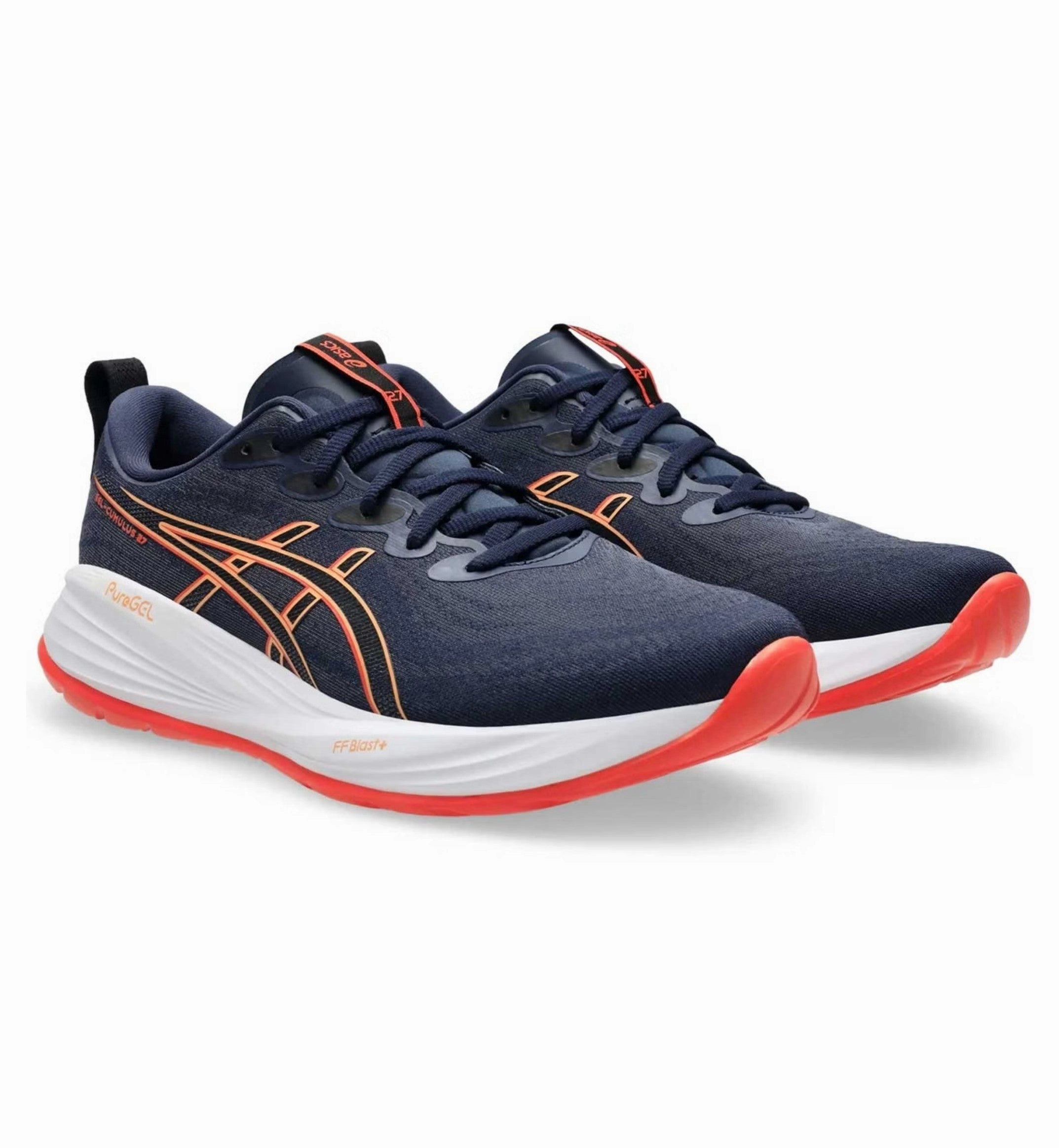 Asics Running Shoes Retro ASICS GEL CUMULUS 27 Marine Orange