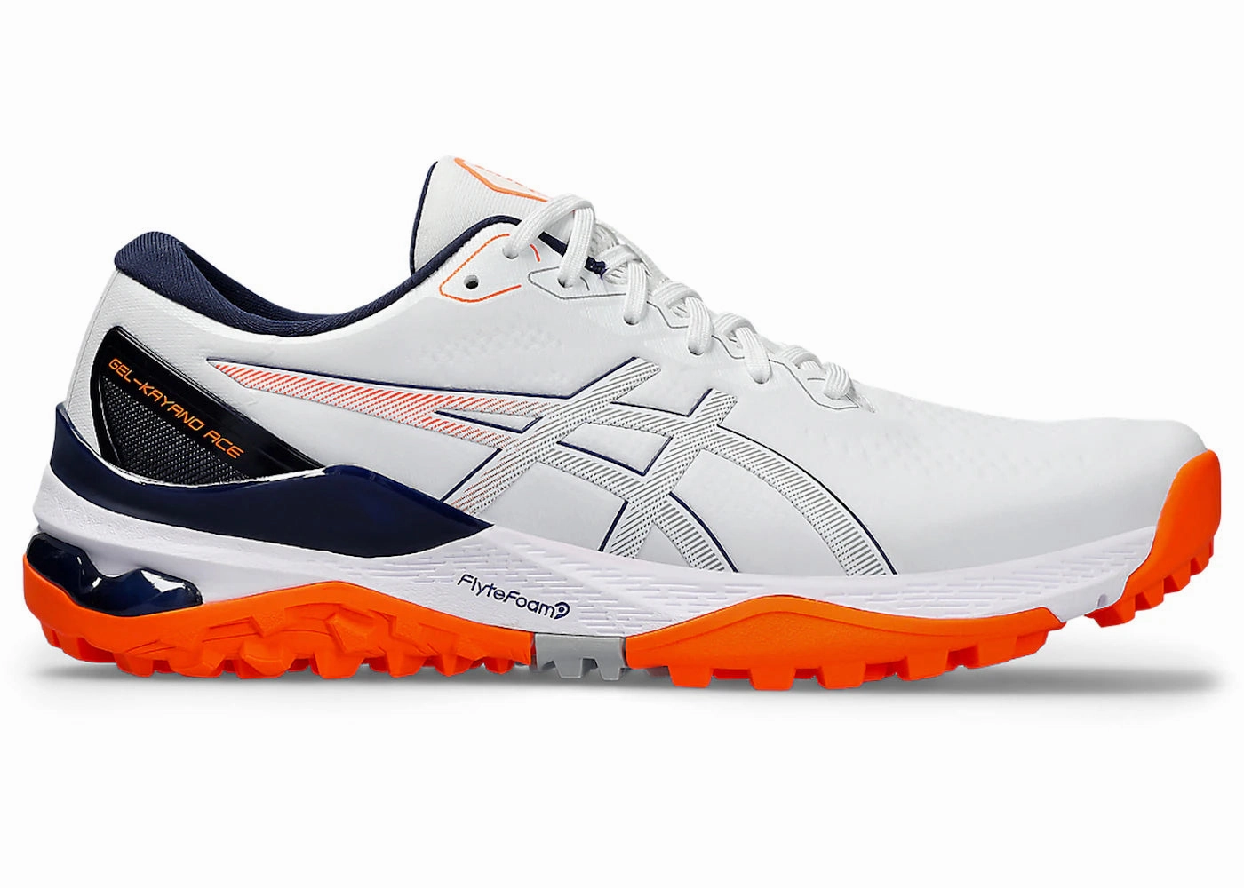 ASICS Gel-Kayano Ace 2 White Shocking Orange Asics Shoes Gel-1130