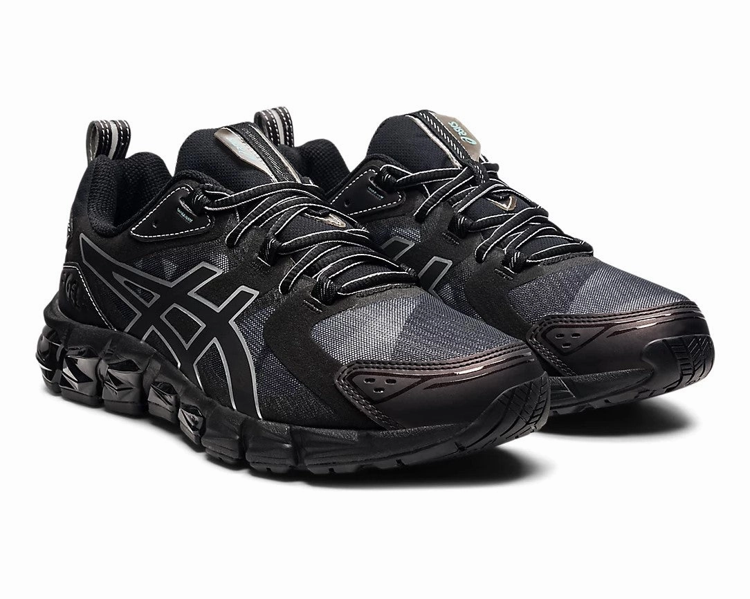 ASICS GEL QUANTUM 180 Noir Gris Asics Tiger Paw Running Shoes