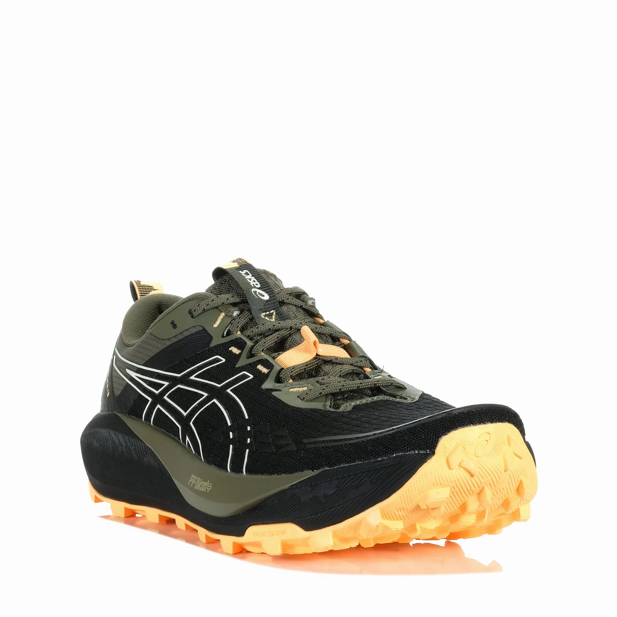 Asic Tiger Wrestling Shoes Asics Gel-Trabuco 13 Black/Cream