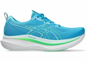 ASICS GlideRide Max Digital Aqua New Leaf Asics Gel Cricket Shoes