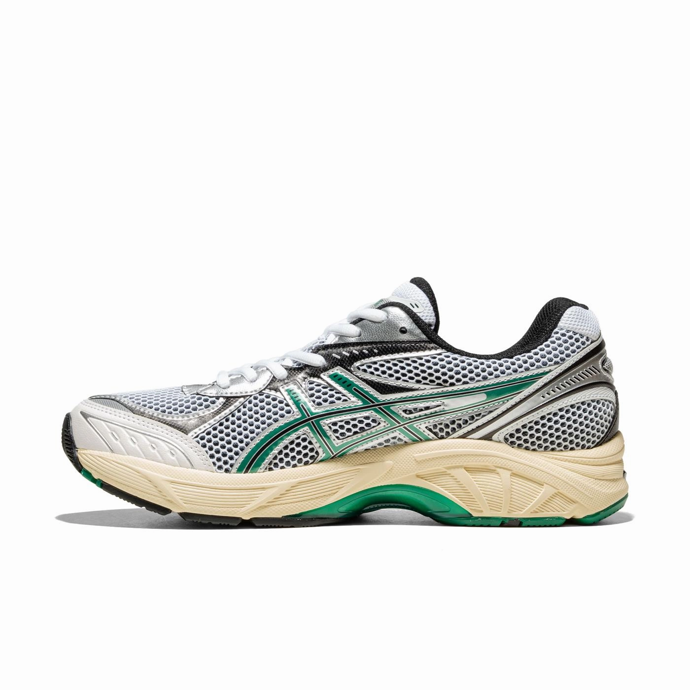 Asics GT-2160 White/Jasper Green Saucony Asics Running Shoe