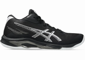 Asics Indoor Soccer Shoes ASICS Netburner Ballistic FF MT 4 Black White