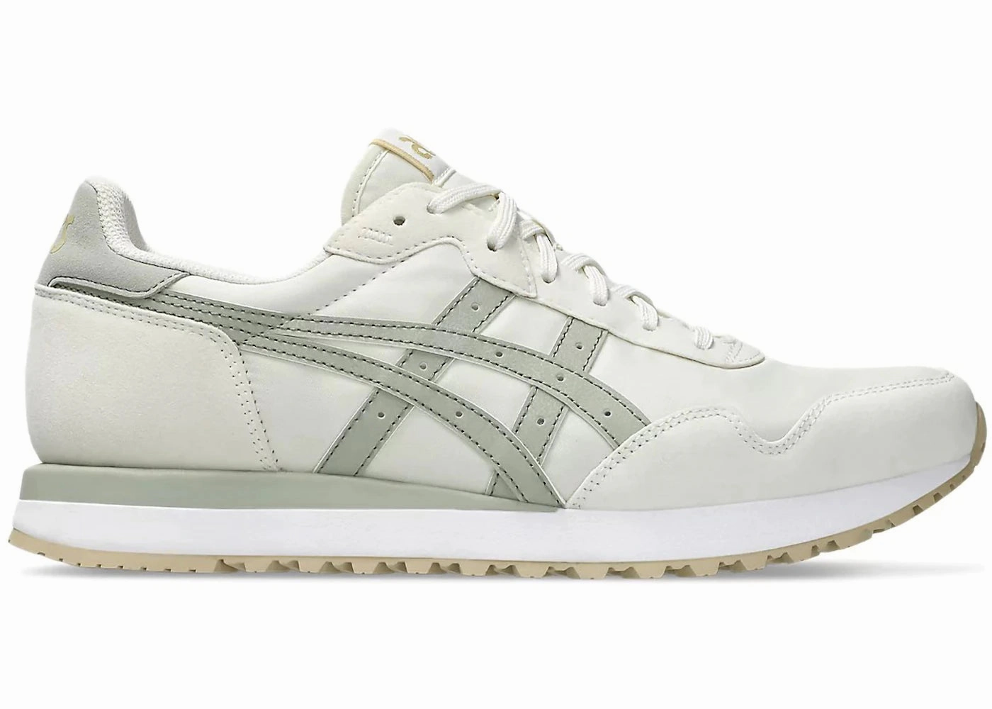 ASICS Tiger Runner II Cream Olive Grey Asics Shoes Celebrities