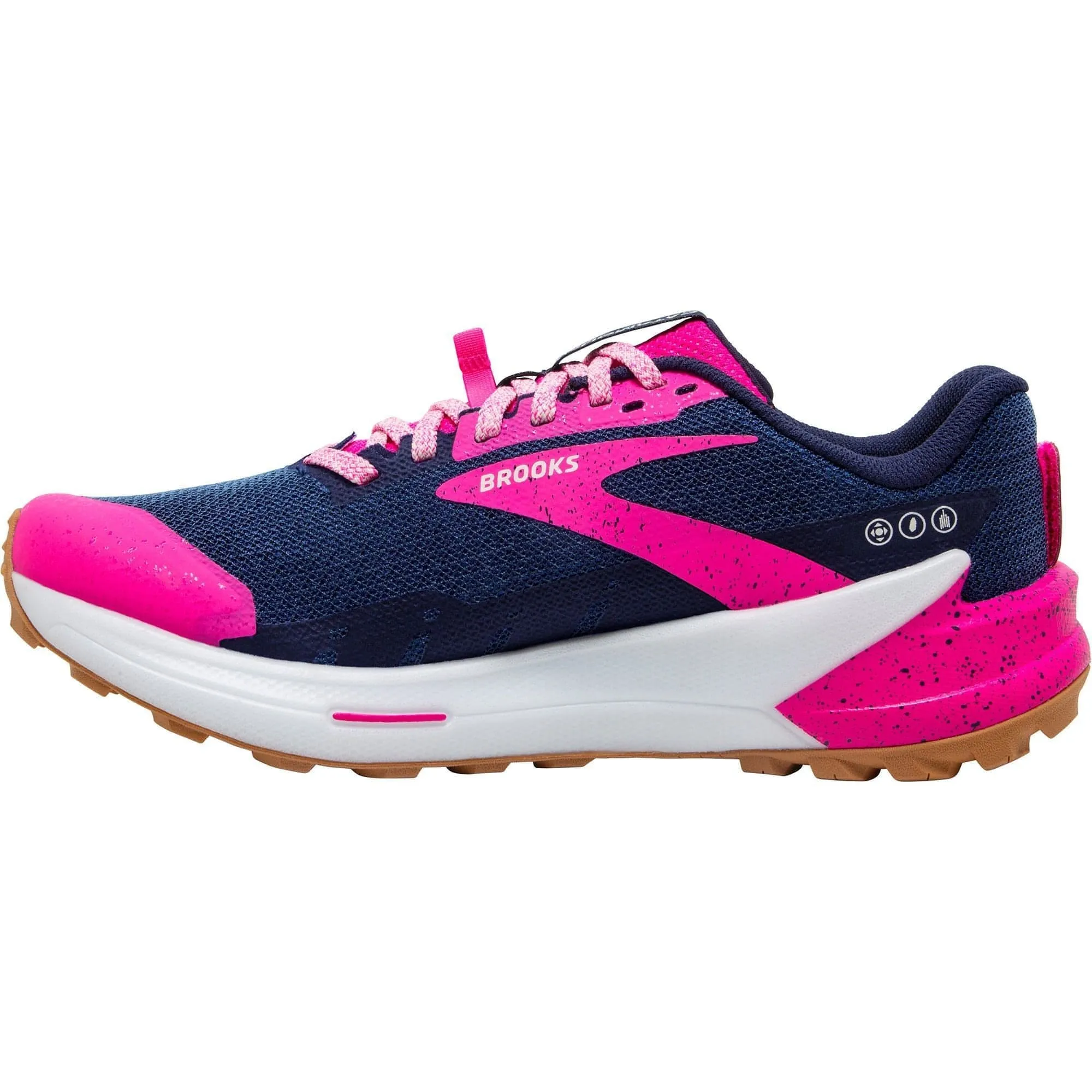 Brooks Catamount 2 Womens Trail Running Shoes - Navy Best Daily Trail Shoes