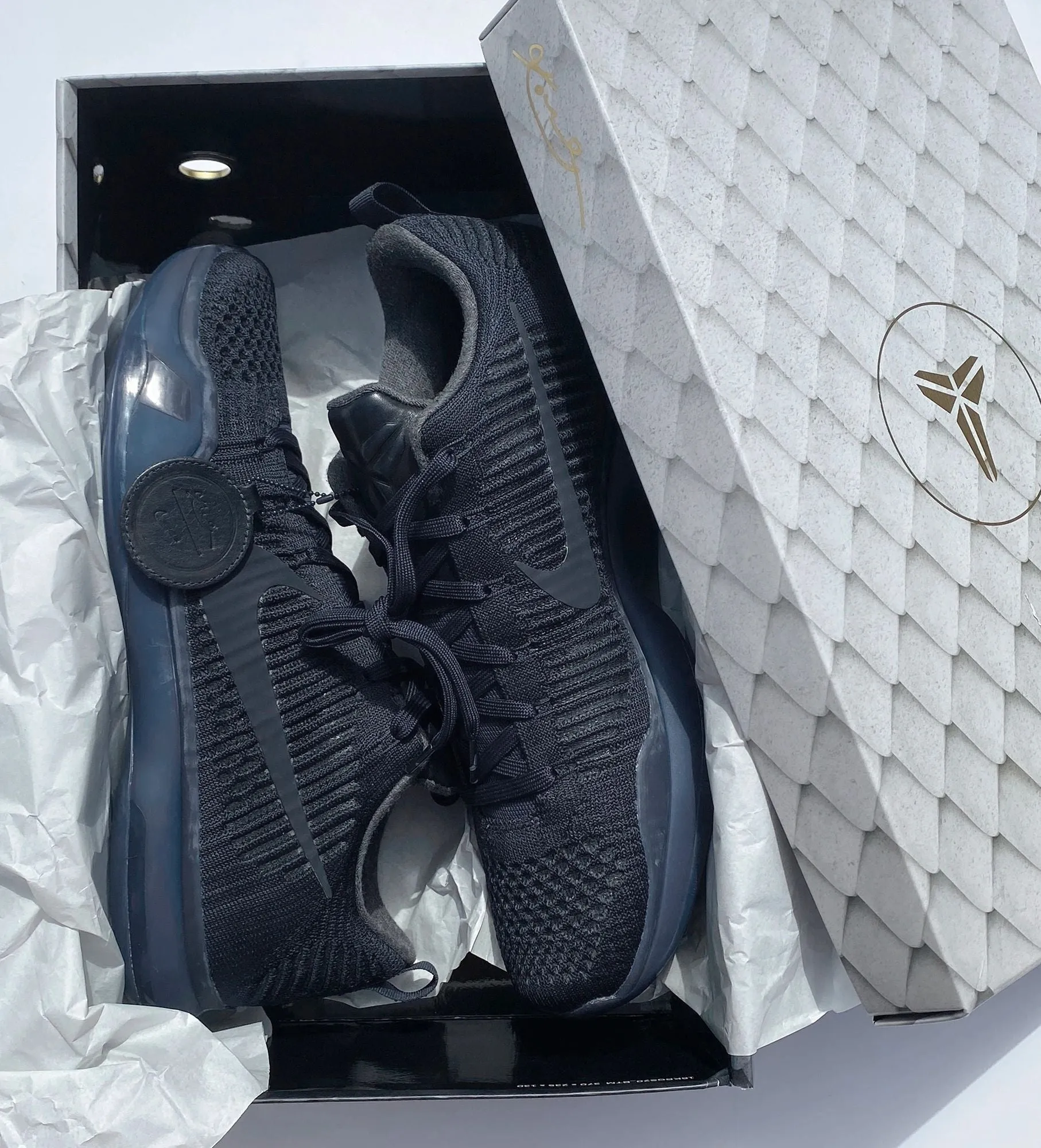 Nike Kobe Bryant X 10 Elite Low Fade To Black Promo Sample Williamson Sneakers