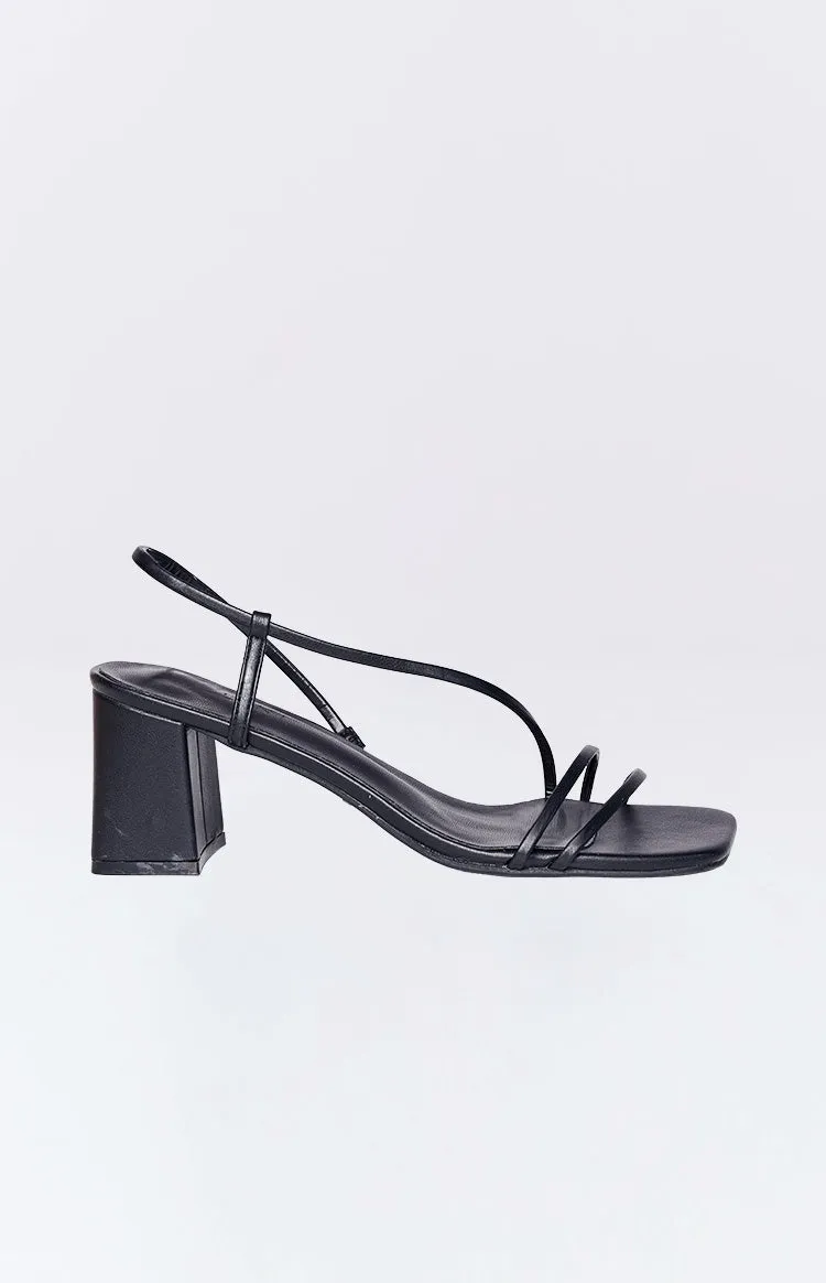 Flat Bottom Bike Shoes Billini Yelda Black Heels