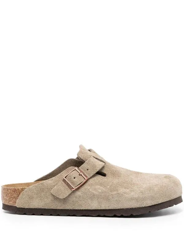 Best Europe Walking Sandals BIRKENSTOCK - Women Boston Suede Soft Footbed