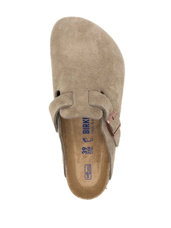 BIRKENSTOCK - Women Boston Suede Soft Footbed D&g Sandals