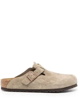 BIRKENSTOCK - Women Boston Suede Soft Footbed Hotel Sandals Ocho Rios