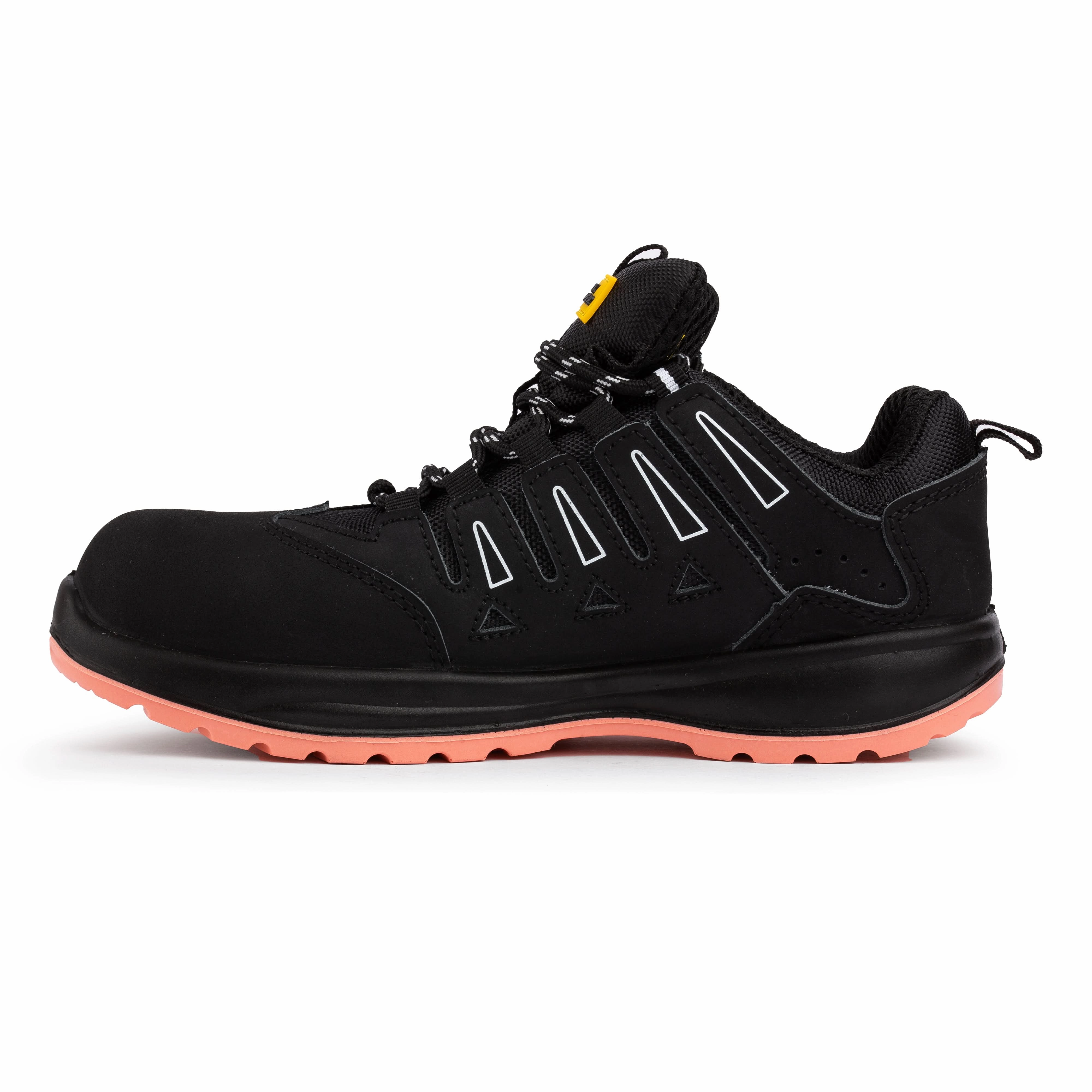 Wearing High Heels In Videoos Black Hammer - 9006 Betsy Women's Safety Trainers