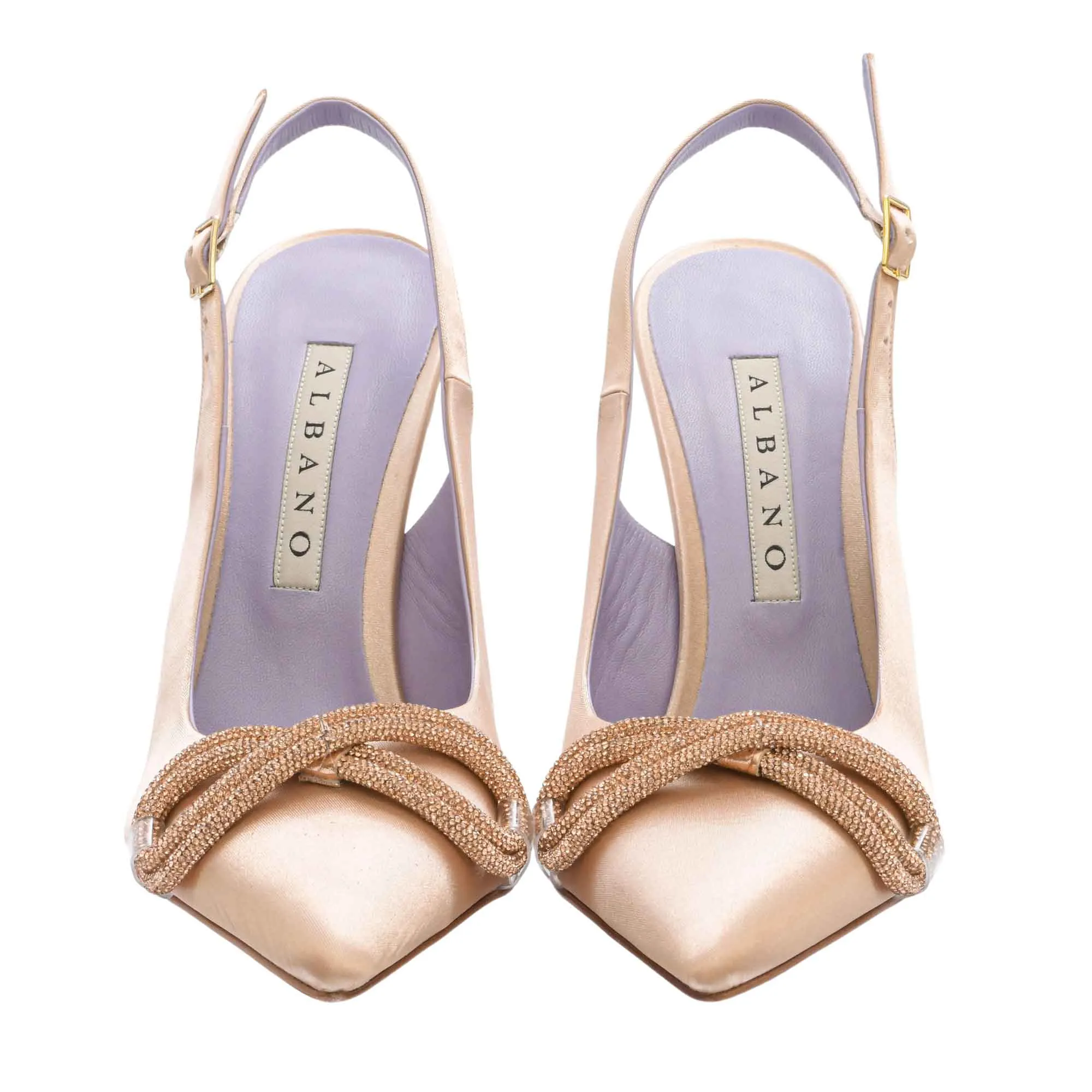 Woven Leather Oxfords Albano Women's Cipria Sandal