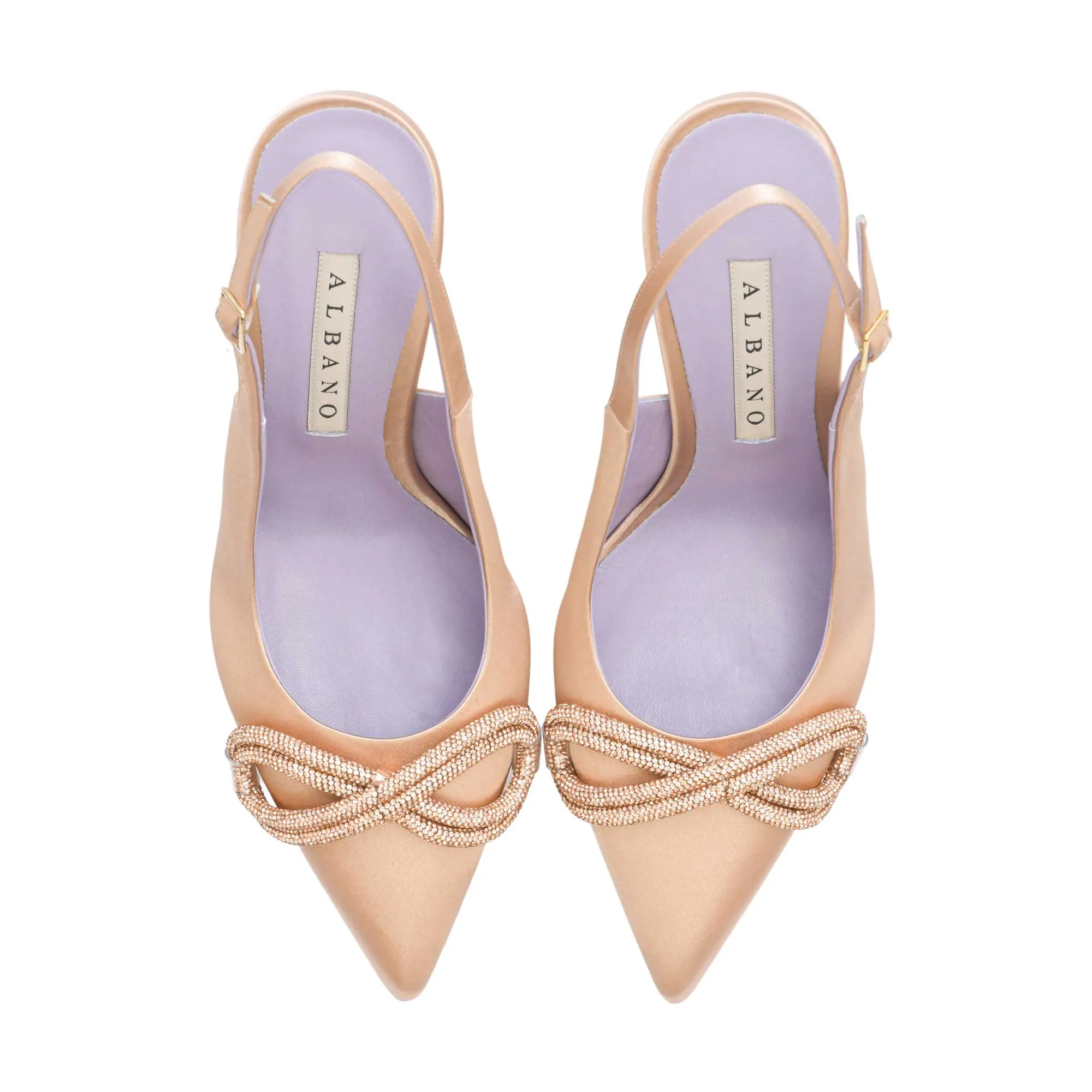 Albano Women's Cipria Sandal Marc Moc Toe Oxfords