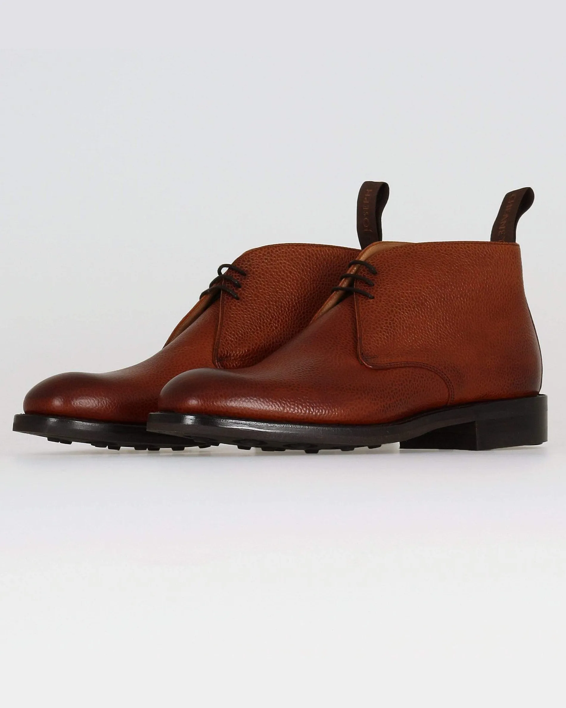 Dive Bomb Boots Cheaney Jackie III R Chukka Boot - Mahogany Grain Leather