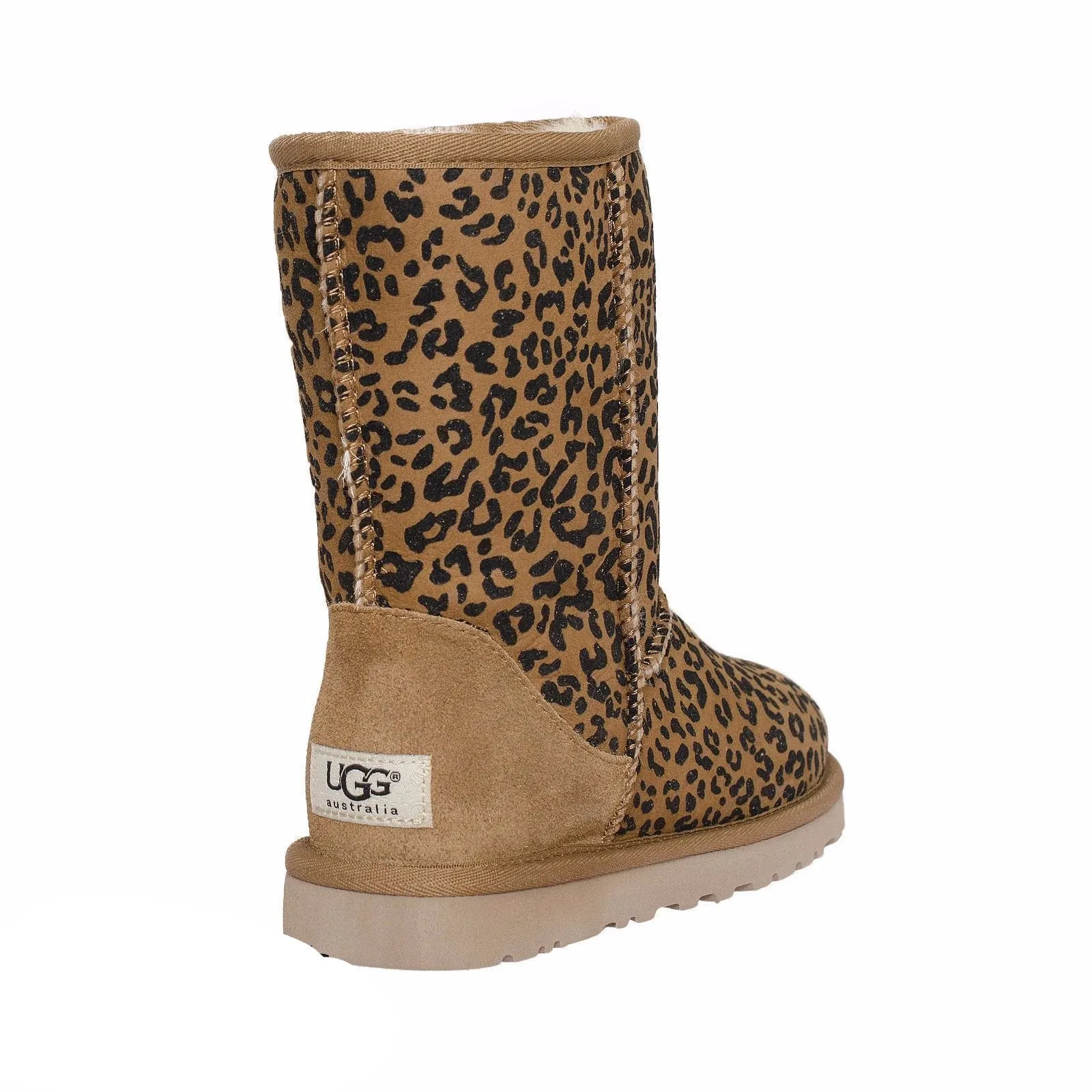 Billy Boots UGG Rosette Leopard Chestnut Boots