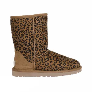 UGG Rosette Leopard Chestnut Boots Cowtown Boots