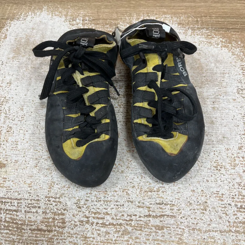 Boreal - Stinger Fusion Climbing Shoes : Black/Yellow-unisex-6 Brooklyn Boulders Climbing Shoes