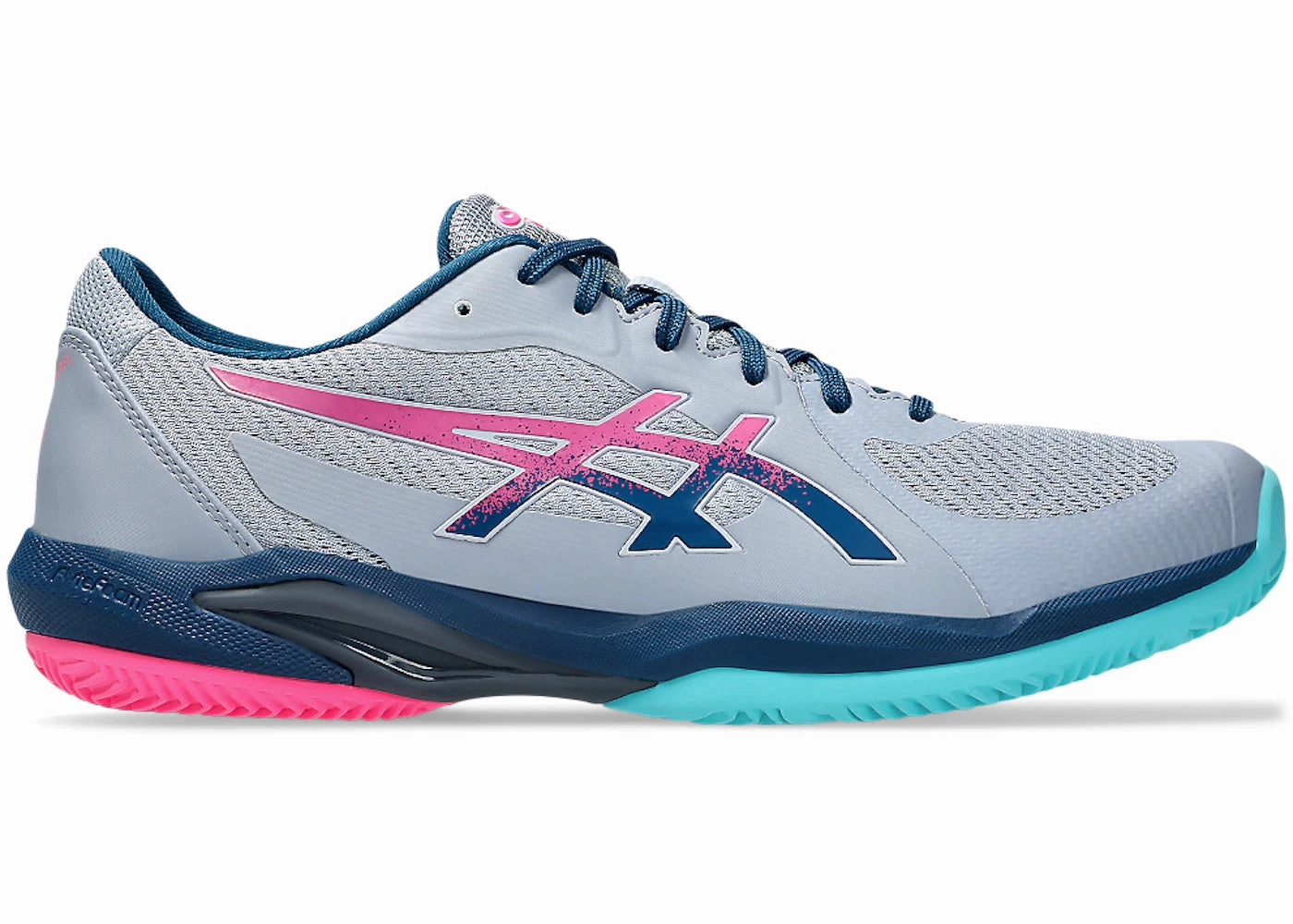 Asics Bowling Shoes ASICS Solution Swift FF 2 Grey Blue Mako Blue