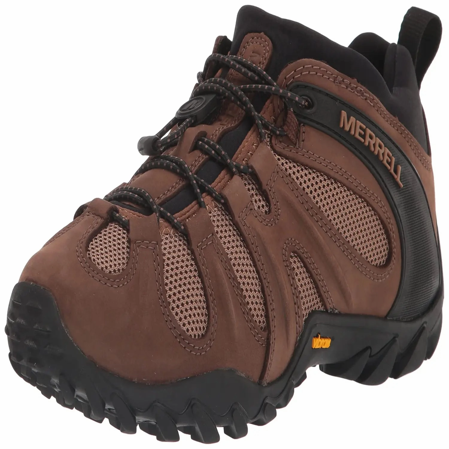 Easy Spirit Hiking Boots Merrell Men's Cham 8 Streach Hiking Shoes, Earth