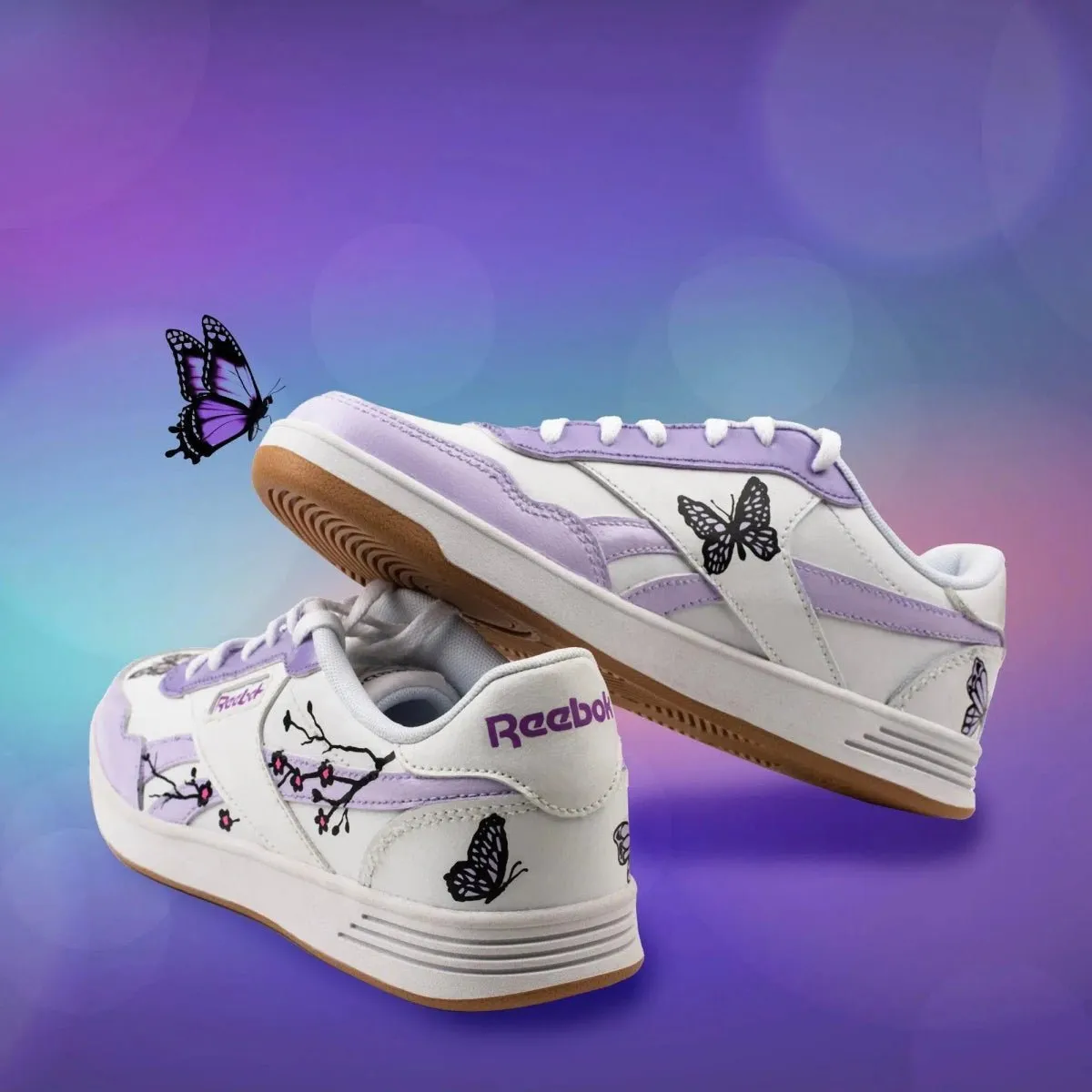 Reebox X Purple Butterfly (For Her) Sneakers Margiela