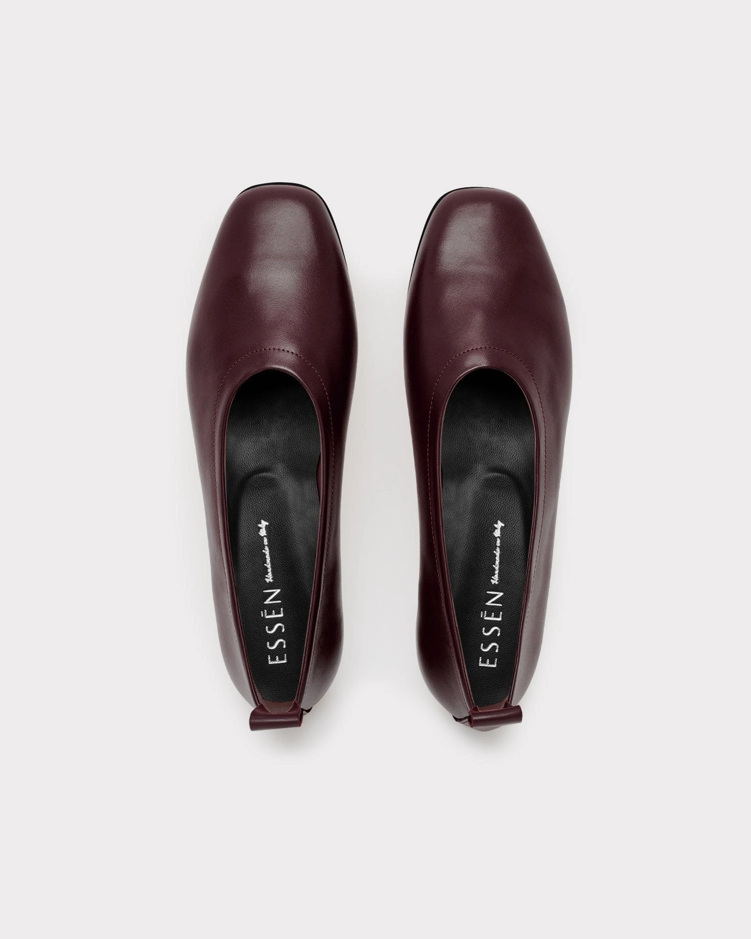 The Foundation Flat - Burgundy Lands End Shoes Flats