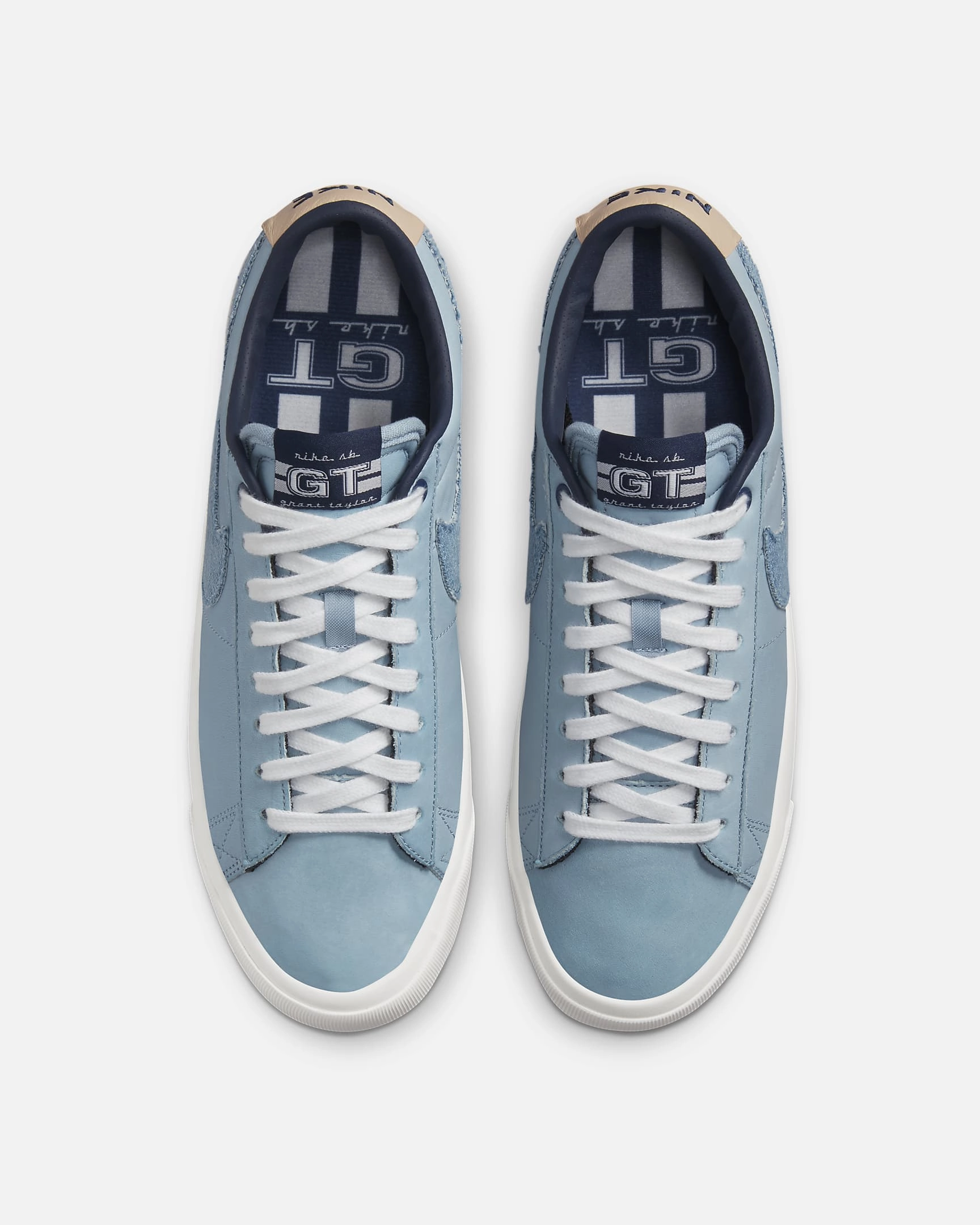 Nike SB Zoom Blazer Low Pro GT PRM DM8890-100 Summit White/Midnight Navy (In Store Pickup Only) Huarache Nike Tennis Shoes