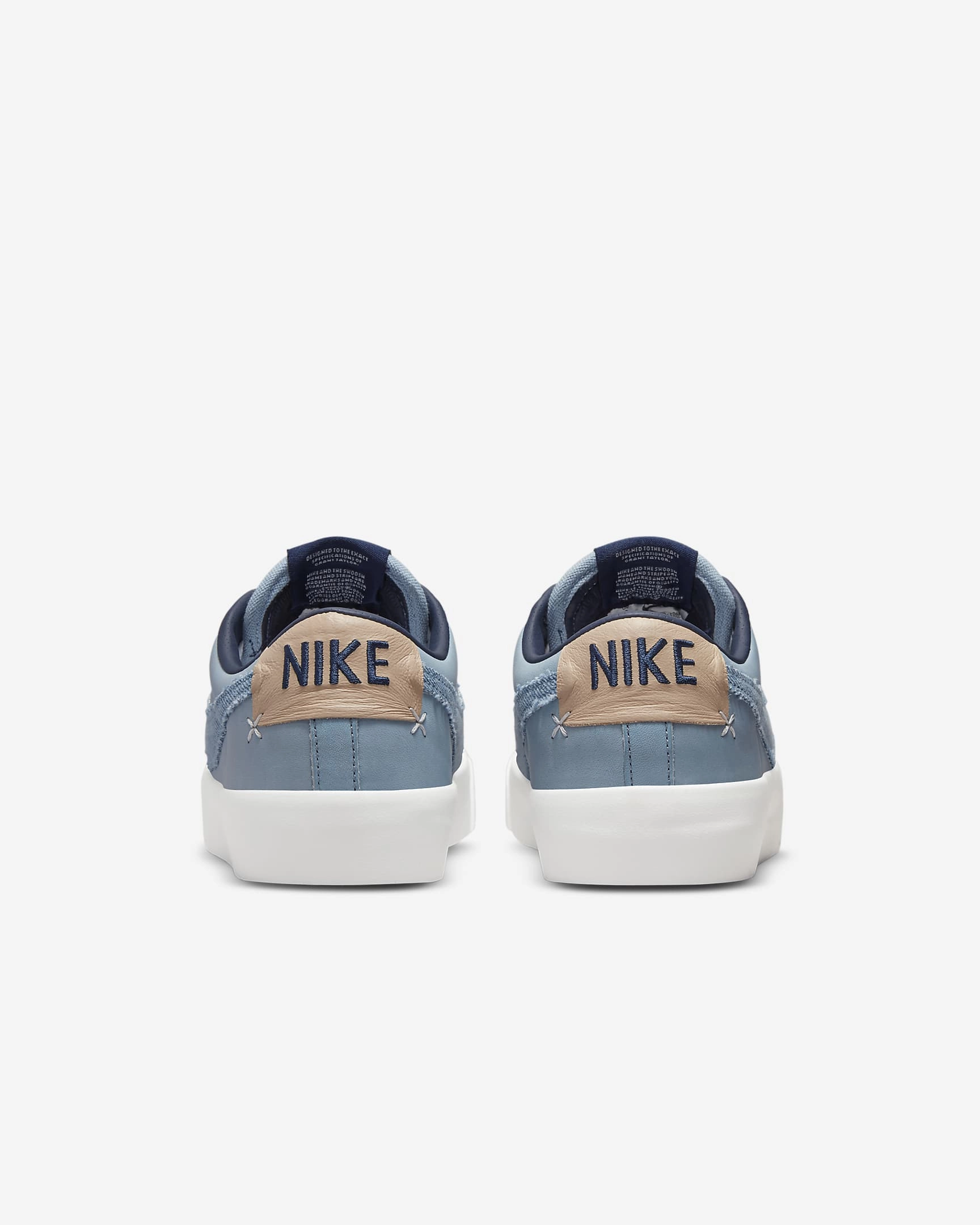 Nike SB Zoom Blazer Low Pro GT PRM DM8890-100 Summit White/Midnight Navy (In Store Pickup Only) Baseball Shoes Nike Huarache