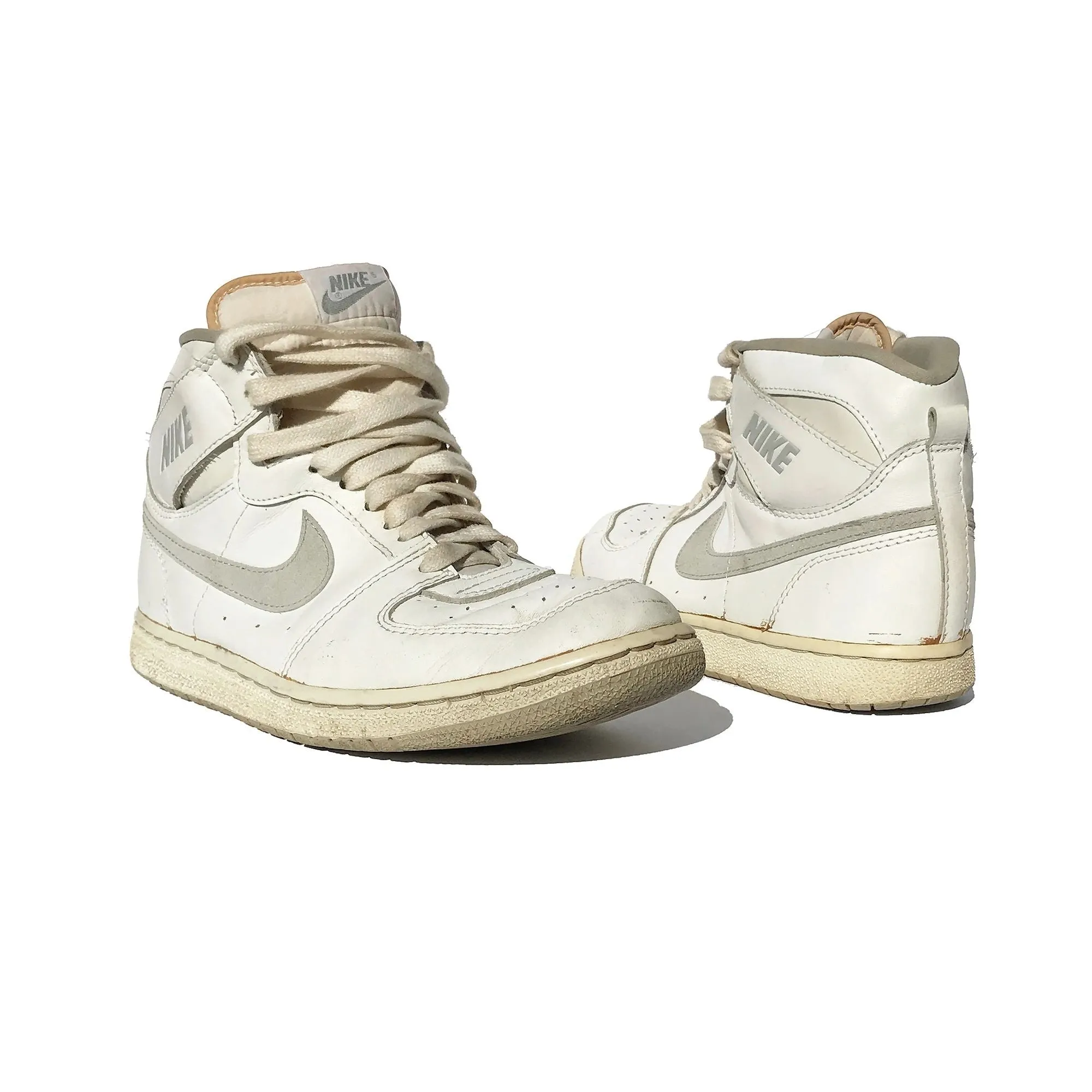 Wide Toe Box Sneakers Nike Team Convention 1985 OG Natural Gray Size 10