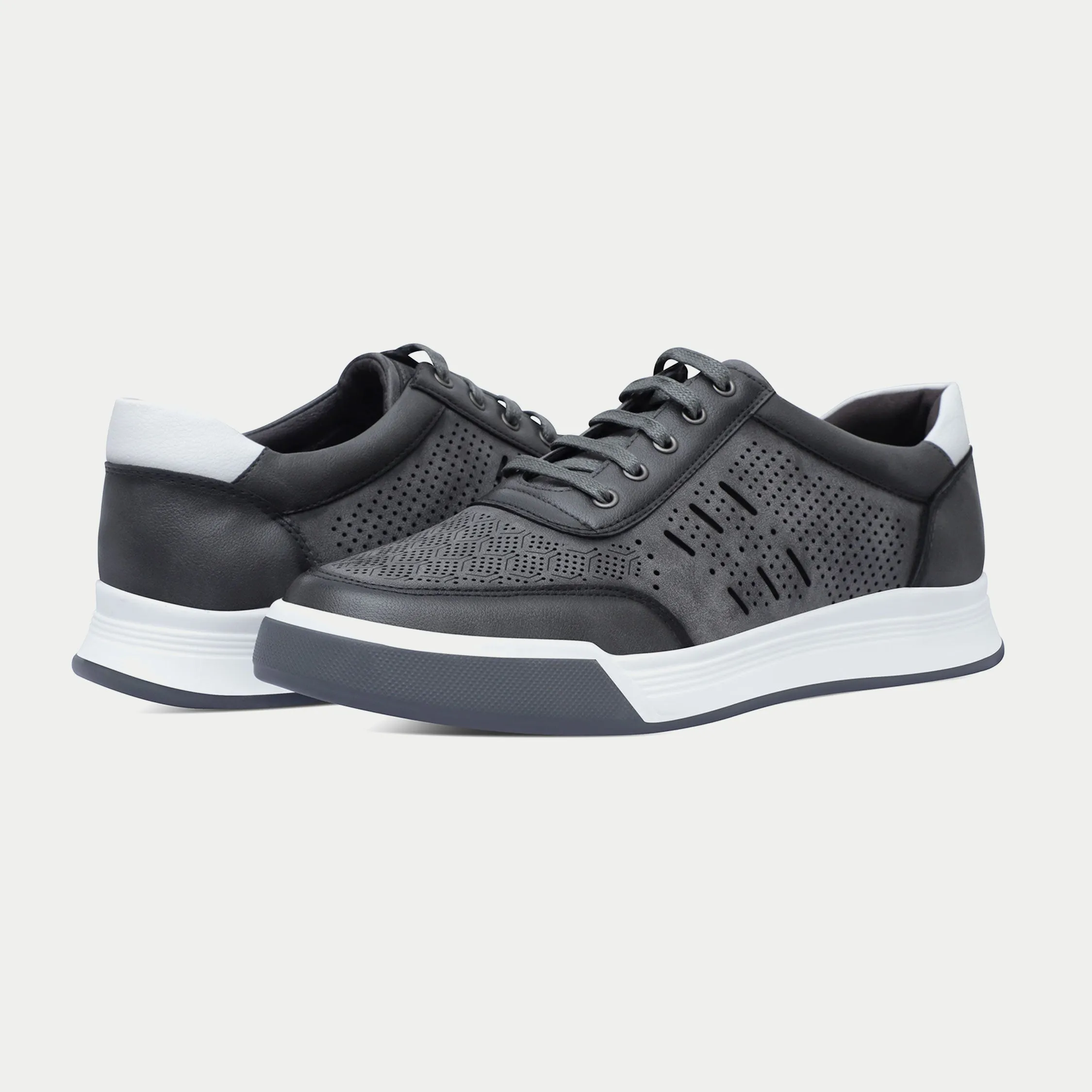 MM1930-GREY Sneakers Bootcut Jeans